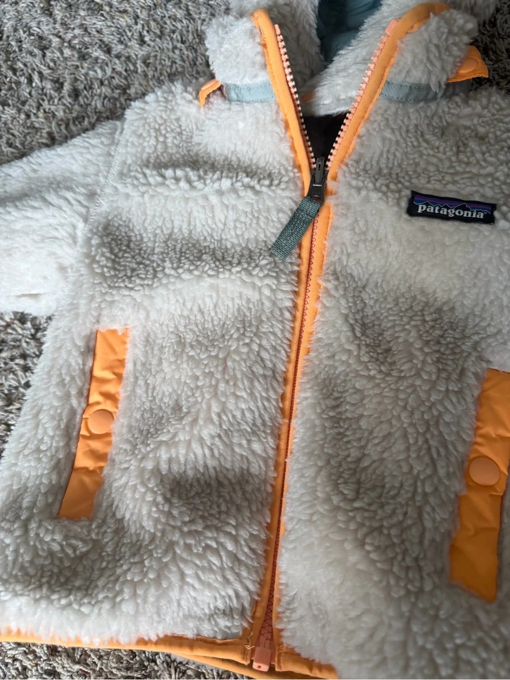 Patagonia Toddler Reversible Tribbles Jacket 2T